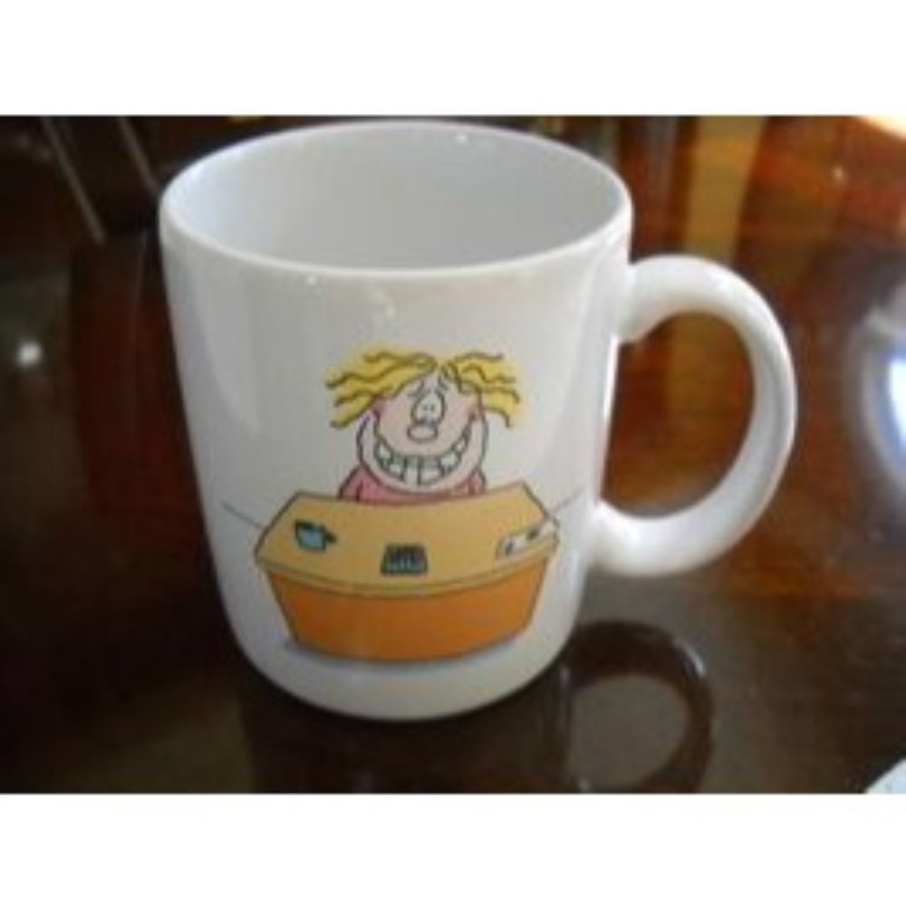 Hallmark NOW IF I COULD JUST REMEMBER WHAT I DO HERE Office Work Coffee Cup